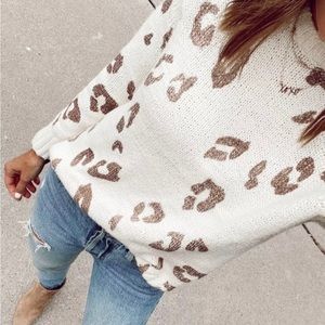 Splendid leopard sweater